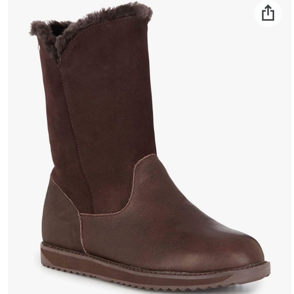 EMU Australia Women's Latrobe Winter Snow Boots Waterproof Brown Size 5 - Picture 2 of 13